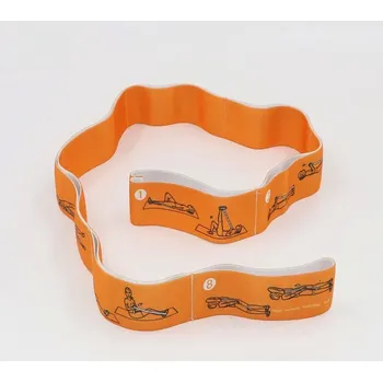 Elastická odporová guma na cvičení | fitness pás - D