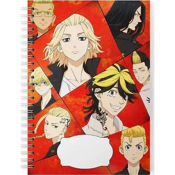 Zápisník Notes A5, vícebarevný