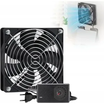 PC ventilátor POČÍTAČOVÝ VENTILÁTOR 120x120 12V PC CHLAZENÍ S REGULACÍ OTÁČEK