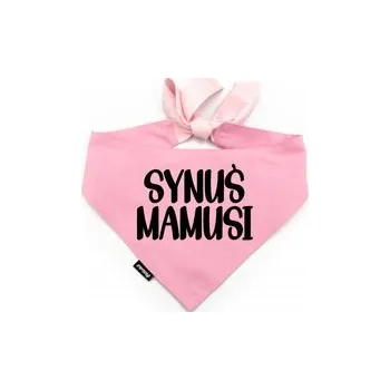 Nákrčník Bandana/Šátek Psiakrew růžový L