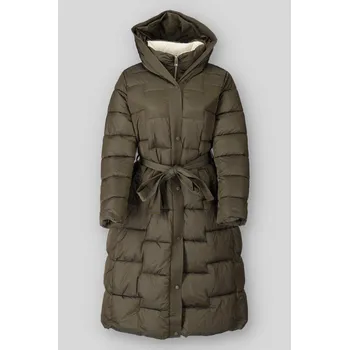 Zimní bunda dlouhá 2982 Fly Itálie barva: zelená-khaki, velikost: XL