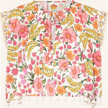 Dámská halenka Farm Rio Dámská Blůza Banana, režná / světle červená /...