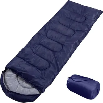 Spacák APT BQ26C Turistický spací pytel 200 cm, modrý