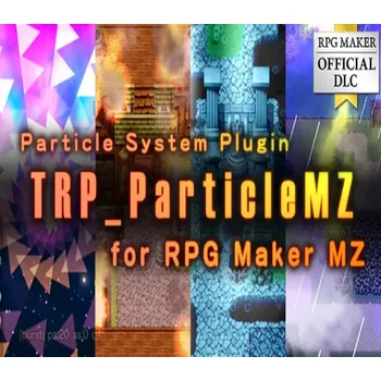 Počítačová hra RPG MAKER MZ - Particle System Plugin - TRP Particle MZ DLC