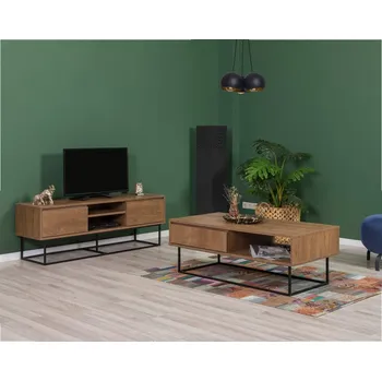 Obývací stěna Living Room Furniture Set Laxus Takım 3