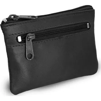 Kožená klíčenka 619-0370 černá