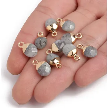 Přívěsek Přívěsek z přírodního kamene | šperk - šedý labradorit