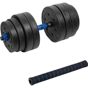 Rebel RBA-2302 Nastavitelná činka s konektorem 1 x 20 kg, černomodré