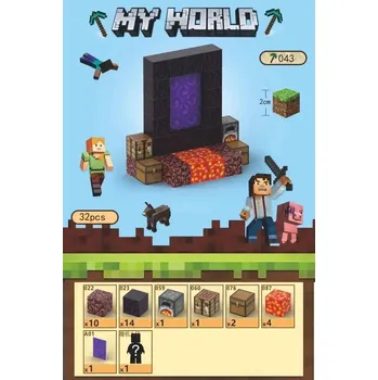 ostatní stavebnice Magnetická stavebnice pro děti 3+ | hračky - BRÁNA PEKLA