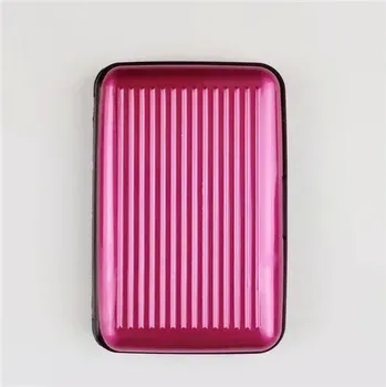 Peněženka Hliníkové pouzdro na kreditní karty rfid | peněženka - RŮŽOVÝ