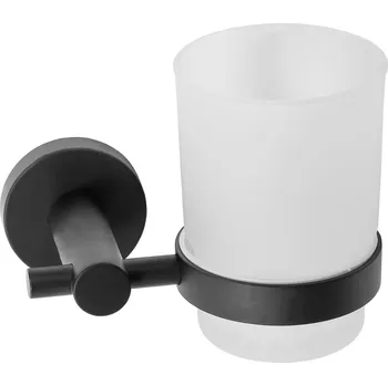 Kelímek na kartáčky REA Simplicity I černý