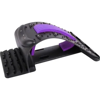 Masážní přístroj Natahovací podložka krční páteře | masážní pomůcka, korektor zad - fialová