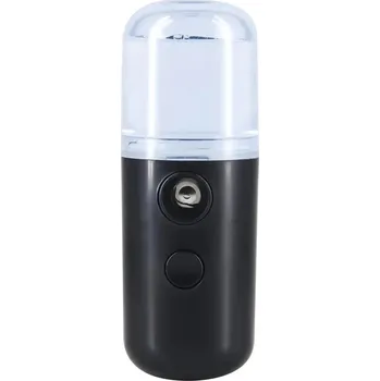 USB mini kosmetický přístroj na obličej 30ml | obličejová sauna 2 ks - Černý
