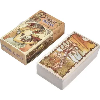 Tarot karty Mucha (2024, brožovaná)