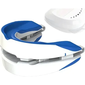 Pomůcka proti chrápání a spánkové apnoe Nastavitelný ústní chránič proti chrápání a skřípání zubů