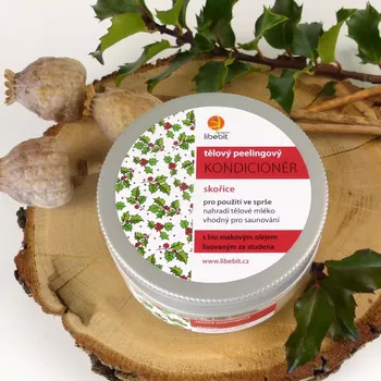 Tělový peeling libebit tělový peelingový kondicionér skořice vánoční