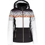 Dámská zimní bunda KIXMI VANIKA ČERNÁ/BÍLÁ S