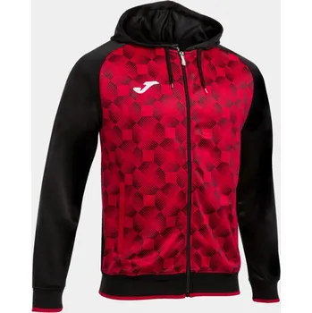 Chlapecká mikina Mikina Joma s kapucí Supernova III černočervená 102262.106