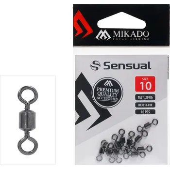 Mikado Obratlík Sensual Rolling Swivel 10 ks Velikost: 22