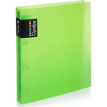 4kroužkový pořadač Opaline-A4,hřbet 3,5cm, zelený