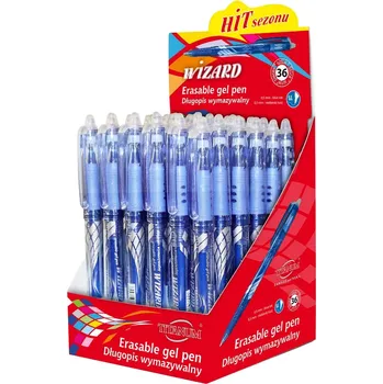 Propiska s gumovací modrou náplní Titanum