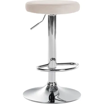 Barová židle LRCZ Barová stolička Ponte sametový potah Barva: Zelená, Barva rámu: bílá