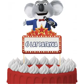 Obraz ZÁPICH DO DORTU Narozeninový Sto let SING BAJKA ZPÍVÁNÍ POSTAVY TOPPERY