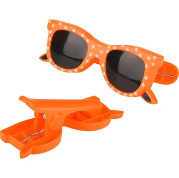 eCa Kolíček na plážovou osušku ve tvaru brýlí, 2 ks