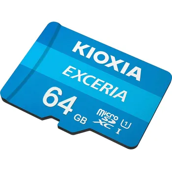 Paměťová karta Kioxia Exceria microSD card 64GB, SDHC, UHS-I U1