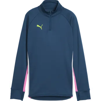 Dámské tričko Triko s dlouhým rukávem Puma individualBLAZE Training 1/4 zip Top 658301-10 Velikost L