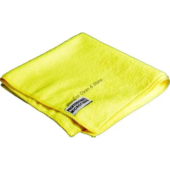 Utěrka E-CS Mikrovláknová utěrka- žlutá utěrka z mikrovlákna 40 x 40cm 380g/m2