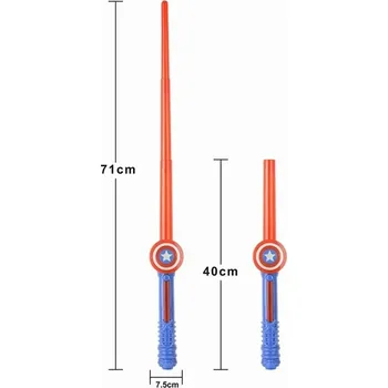 Dětská zbraň Světelný dětský meč | hračka 1 ks - Styl D