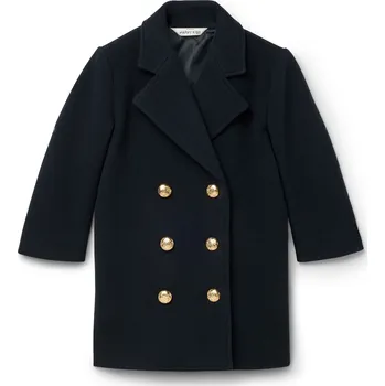 Dámský kabát 718084 - Tchibo - Dětský krátký kabát - pro dívky - vel. 134/140 - barva: modrá