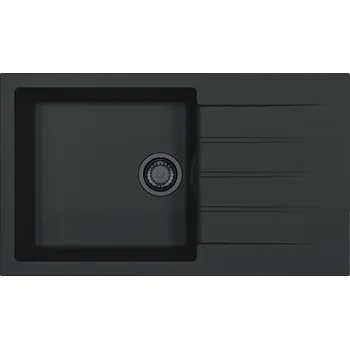 Granitový dřez Alveus CADIT 40 černý A90 BLACK EDITION+ jedn.sifon_ algranit + 5 % sleva v košíku s kódem SLEVA5