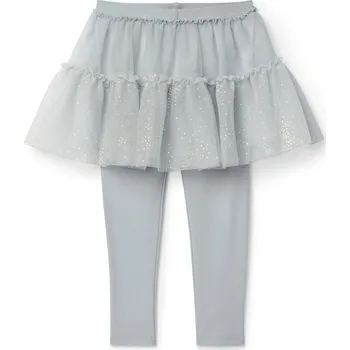 Dívčí oblečení 718112 - Tchibo - Dětská tylová sukně s legínami - pro dívky - vel. 98/104 - barva: modrá