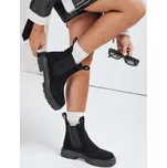 Černé chelsea boty s přezkou MADDEN ZY0410 Velikost: 41