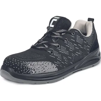 Pracovní obuv Cerva GERA S1 SR Pracovní polobotka černo-šedá 48 0201061268048