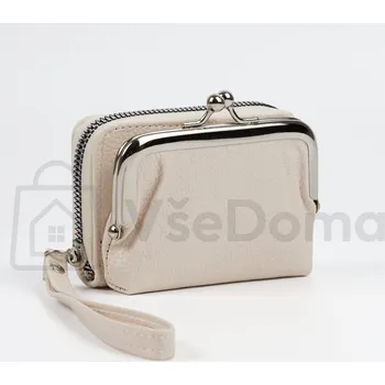 Peněženka Dámská peněženka z koženky Bílá