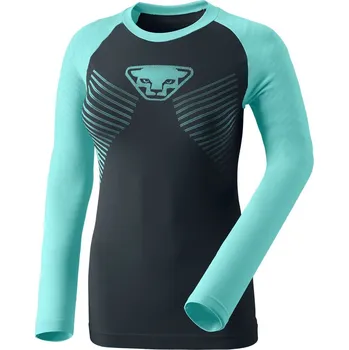Dámské oblečení Dámské funkční triko DYNAFIT SPEED DRYARN W L/S TEE Marine blue XS