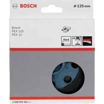 Příslušenství k brusce Brusný kotouč Bosch 8-děrový, 125mm, tvrdý