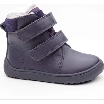 Chlapecká zimní obuv Protetika zimní barefoot Beka Purple fialová Velikost: 27