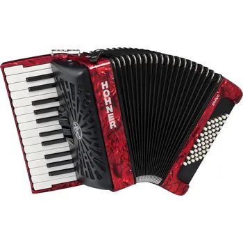 Akordeon HOHNER Bravo II 48 red