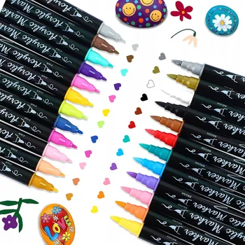 Akvarelové FIXY Oboustranné vodní POPISOVAČE FIXY pro děti 36