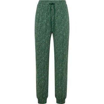 Dámské noční prádlo 718626 - Tchibo - Pyžamové kalhoty - pro ženy - vel. S 36/38 - barva: zelená
