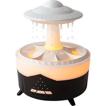 Zvlhčovač vzduchu Verk 24531 Multifunkční zvlhčovač vzduchu houba RGB, 24 W, 350 ml, černý