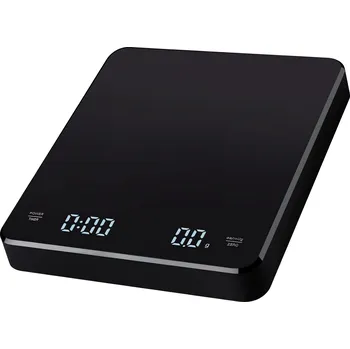 Kuchyňská váha APT DA457 Digitální váha na kávu s časovačem 3kg, černá