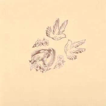 Papírový ubrousek Ubrousky svatební krémové, 33x33cm, 3-vrstvé