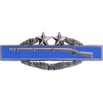 Odznak bojový US INFANTRY 3rd modrý /pistol/ (Odznak bojový US INFANTRY 3rd modrý /pistol/)