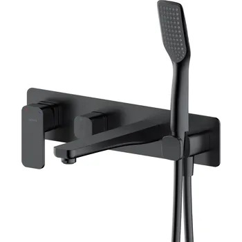 Vodovodní baterie Oltens Hadsel vanová baterie pod omítku grafitová 34109400