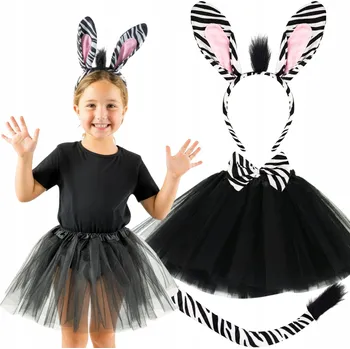 Karnevalový kostým Kostým Zebra Consee, univerzální velikost